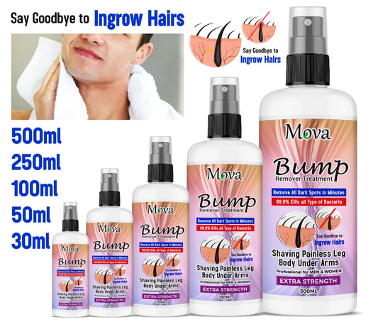 MEN/WOMEN Ingrown Hair Bump Remover Shaving Painless Leg,Body,UnderArms 100 ML