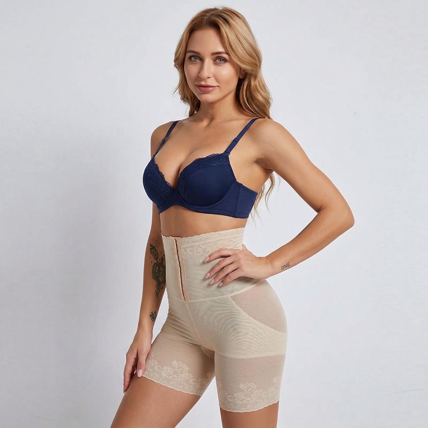 Women High Waist Seamless Shapewear Shorts | Thigh Control Body Shaper | Slimming Waist Trainer