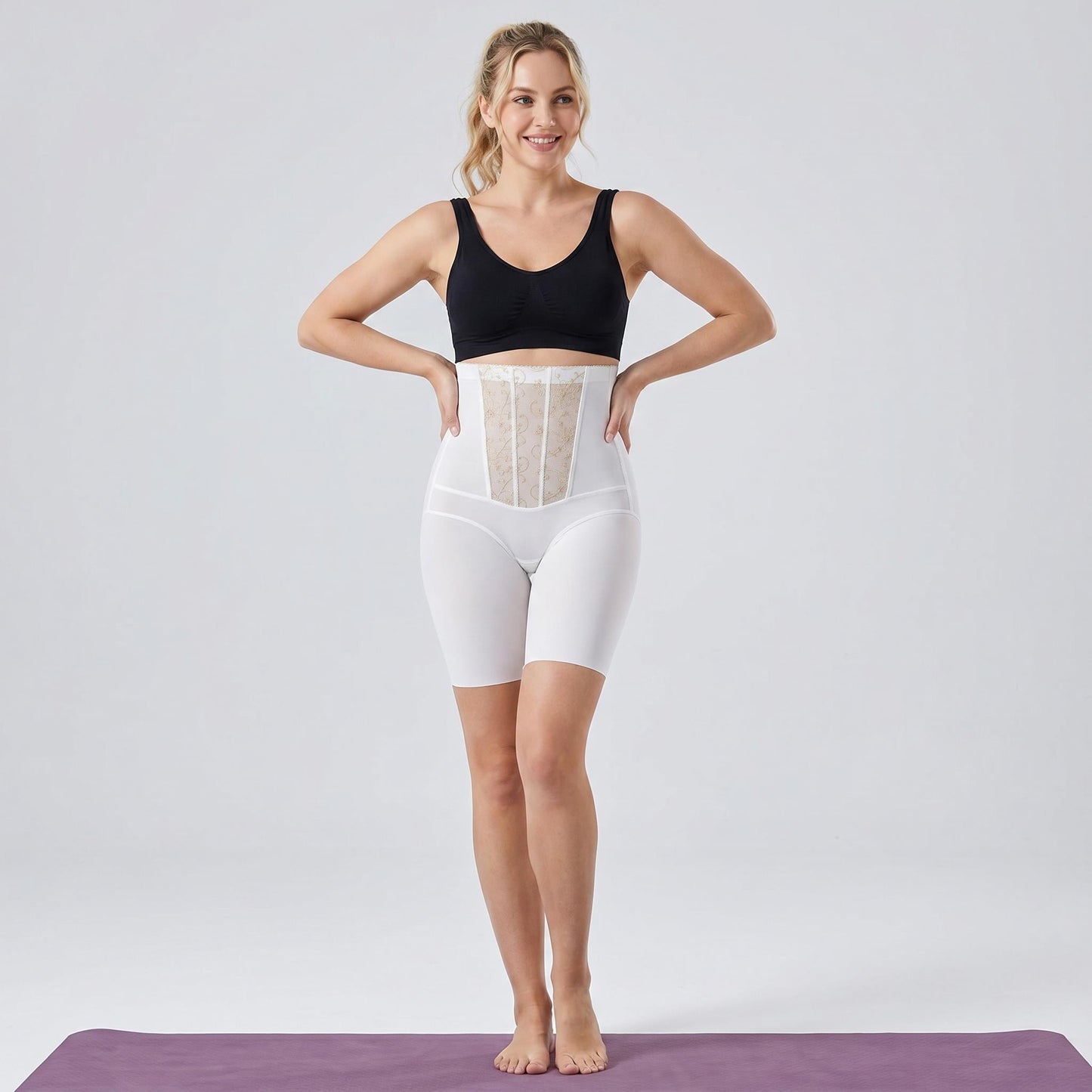 Stylish Women High Waist Shapewear | Seamless Tummy Control | Sculpting Thigh Shaper