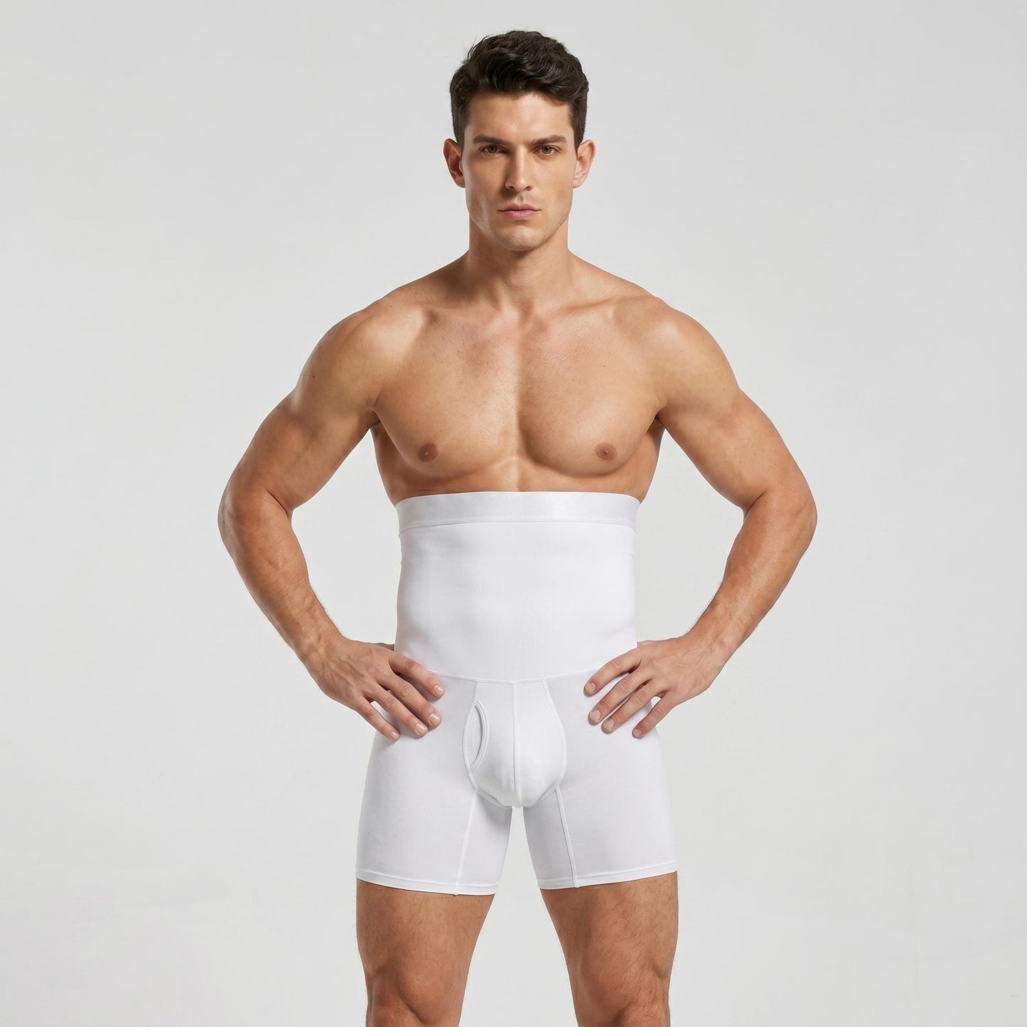 Men Waist & Belly Shapewear Shorts | High Waist Tummy Control Underwear